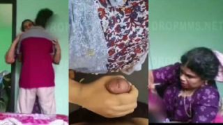 Malayalam Mallu MoM – Son Romance – Giving Hand Job Sex