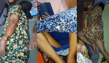 Malayalam Mallu Mom Upskirt – Nude Show by Son