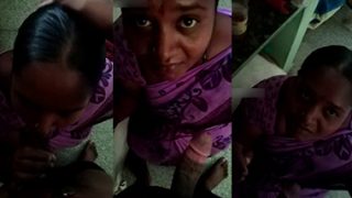 Malayalam Tamil Maid Aunty Blowjob Sex